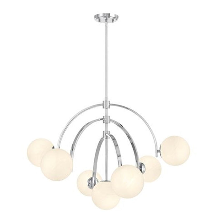 Savoy House Marias 7-Light Chandelier, Polished Chrome - 1-3319-7-11