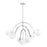 Savoy House Marias 7-Light Chandelier, Polished Chrome