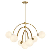 Savoy House Marias 7-Light Chandelier, Warm Brass - 1-3319-7-322