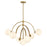 Savoy House Marias 7-Light Chandelier, Warm Brass - 1-3319-7-322