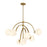 Savoy House Marias 7-Light Chandelier, Warm Brass