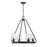 Savoy House Carlton 4-Light Chandelier, Matte Black - 1-3392-4-89