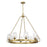 Savoy House Carlton 8-Light Chandelier, Warm Brass