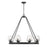 Savoy House Carlton 8-Light Chandelier, Matte Black