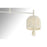 Savoy House Lunara 6 Lt Chandelier, Cotton/White Cotton, Cotton