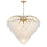 Savoy House Boa 15 Light Chandelier, Warm Brass/Clear Frosted - 1-3505-15-322