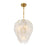 Savoy House Boa 5-Light Chandelier, Warm Brass