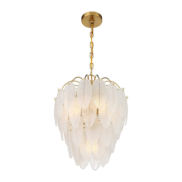 Savoy House Boa 5-Light Chandelier, Warm Brass