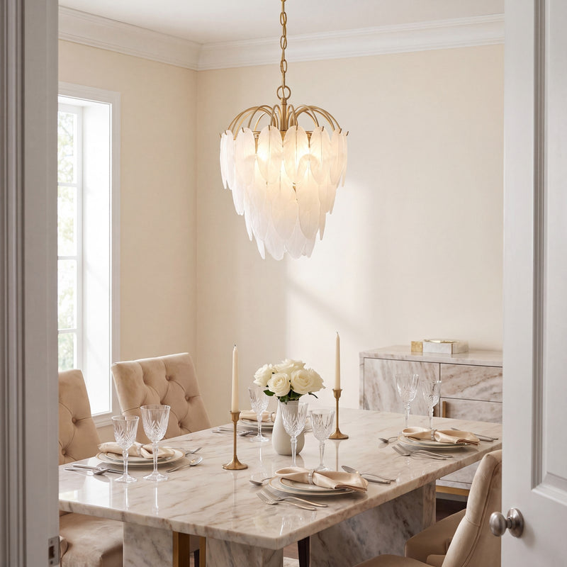 Savoy House Boa 5-Light Chandelier, Warm Brass