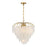 Savoy House Boa 6-Light Chandelier, Warm Brass - 1-3508-6-322