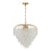 Savoy House Boa 6-Light Chandelier, Warm Brass