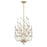 Savoy House Irina 4 Light Chandelier, Noble Brass - 1-3597-4-127