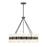 Savoy House Bancroft 6 Lt Chandelier, Matte Black