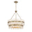 Savoy House Bancroft 5 Lt Chandelier, Noble Brass