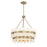 Savoy House Bancroft 5 Lt Chandelier, Noble Brass