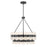 Savoy House Bancroft 5 Lt Chandelier, Matte Black - 1-3606-5-89