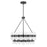 Savoy House Bancroft 5 Lt Chandelier, Matte Black