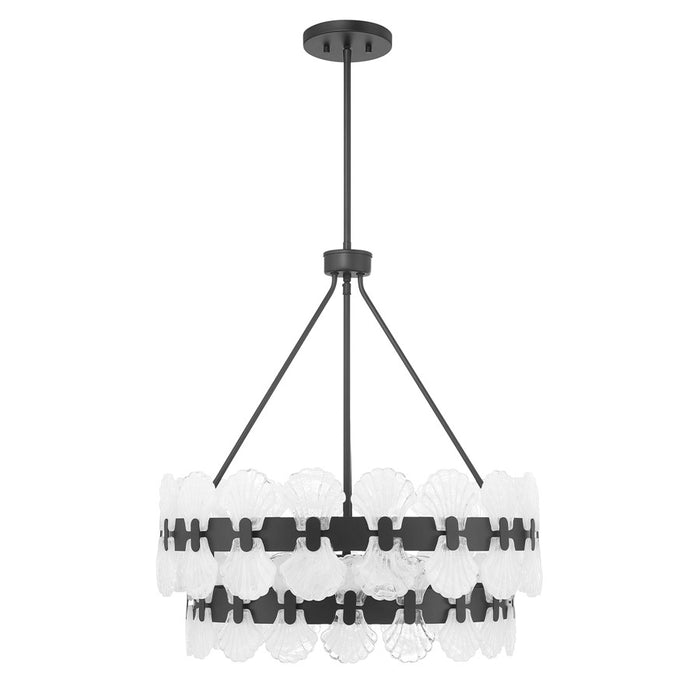 Savoy House Bancroft 5 Lt Chandelier, Matte Black