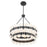 Savoy House Bancroft 5 Lt Chandelier, Matte Black