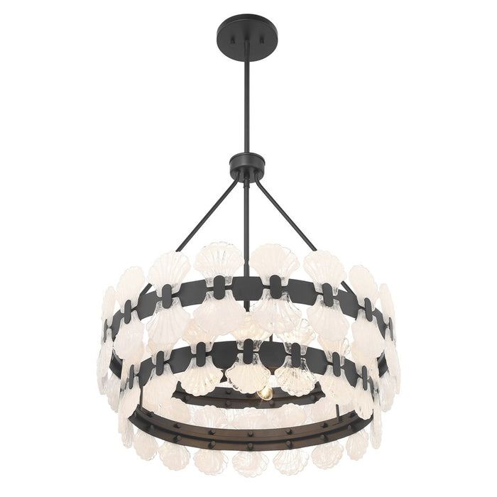 Savoy House Bancroft 5 Lt Chandelier, Matte Black