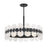 Savoy House Boca 6-Light Chandelier, Matte Black