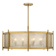 Savoy House Jacobs 8-Light Chandelier, Warm Brass - 1-3803-8-322