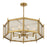 Savoy House Jacobs 8-Light Chandelier, Warm Brass