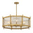 Savoy House Jacobs 8-Light Chandelier, Warm Brass