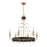 Savoy House Iris 6 Light Chandelier
