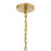 Savoy House Ashbury 5 Lt Chandelier, Warm Brass