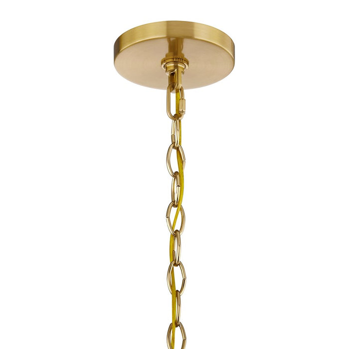 Savoy House Ashbury 5 Lt Chandelier, Warm Brass