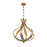 Savoy House Atlas 6-Light Chandelier, Grecian Gold