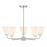 Savoy Essentials Blair 5 Light Chandelier, Satin Nickel/Strie - 1-4015-5-SN