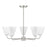 Savoy Essentials Blair 5 Light Chandelier, Satin Nickel/Strie