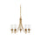 Savoy House Octave 5-Light Chandelier, Warm Brass