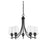 Savoy House Octave 5-Light Chandelier, Black