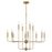 Savoy House Avondale 12-Light Chandelier, Warm Brass