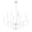 Essentials Avondale 12 Light Chandelier, Bisque White