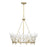 Savoy House Orianna 6 Light Chandelier, Noble Brass - 1-4073-6-127