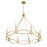 Savoy House Minette 8 Lt Chandelier, Spun Gold