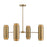 Savoy House Lio 8-Light Chandelier, Noble Brass