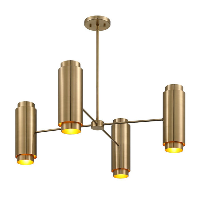 Savoy House Lio 8-Light Chandelier, Noble Brass