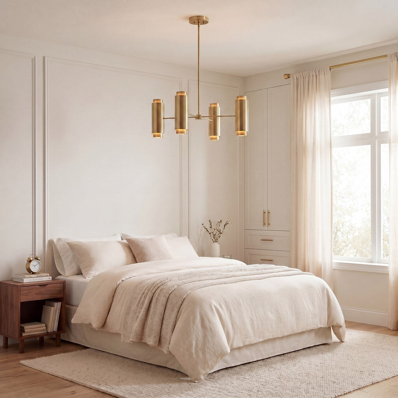 Savoy House Lio 8-Light Chandelier, Noble Brass