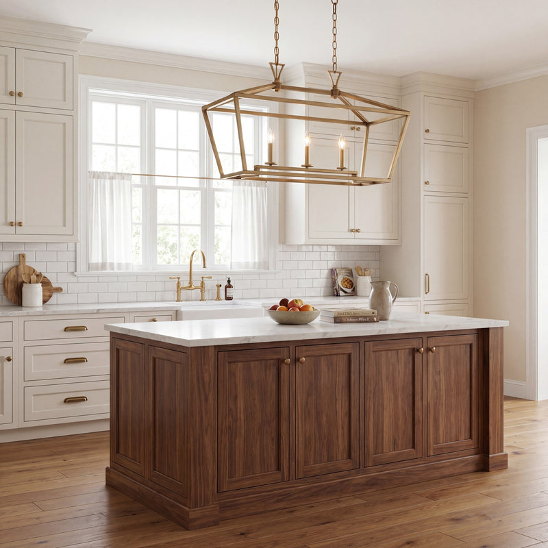 Savoy Essentials Townsend 3-Light Linear Chandelier