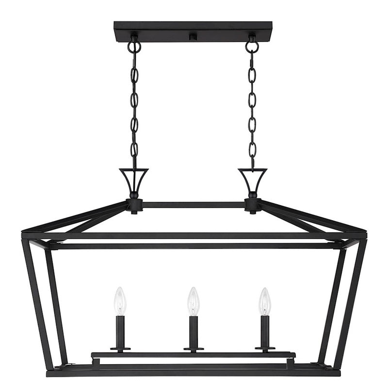 Savoy Essentials Townsend 3-Light Linear Chandelier