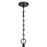 Savoy House Aragon 5 Light Chandelier, Mediterranean Bronze/Clear