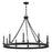 Savoy House Seville 10-Light Chandelier, Matte Black