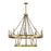 Savoy House Seville 15-Light Chandelier, Warm Brass