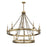 Savoy House Seville 15-Light Chandelier, Warm Brass