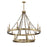 Savoy House Seville 15-Light Chandelier, Warm Brass